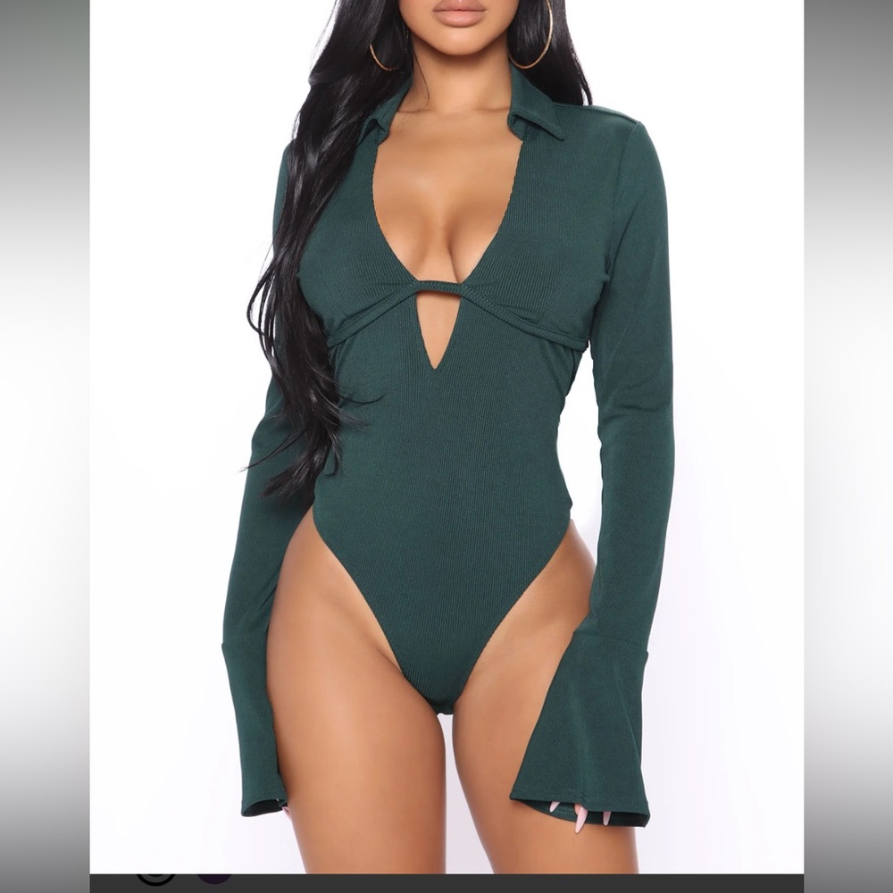 Rumor Has It Ribbed Bodysuit
